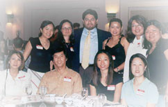 Patients Enjoying Dinner