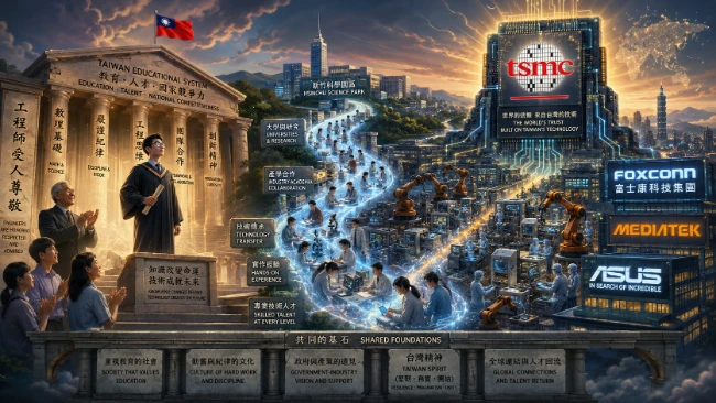 The Quiet Power Behind Taiwan's Unmatched Industrial Efficiency