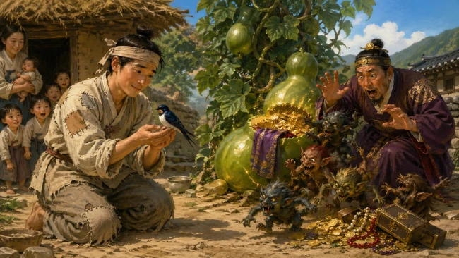 Bedtime Story: A Tale of Brothers Hongbu and Nolbu